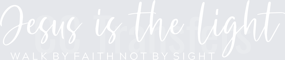Bold White Minimalist Clean Blank Design (DTF)