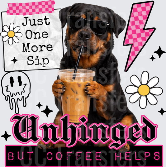 Rotweiller Coffee (DTF)