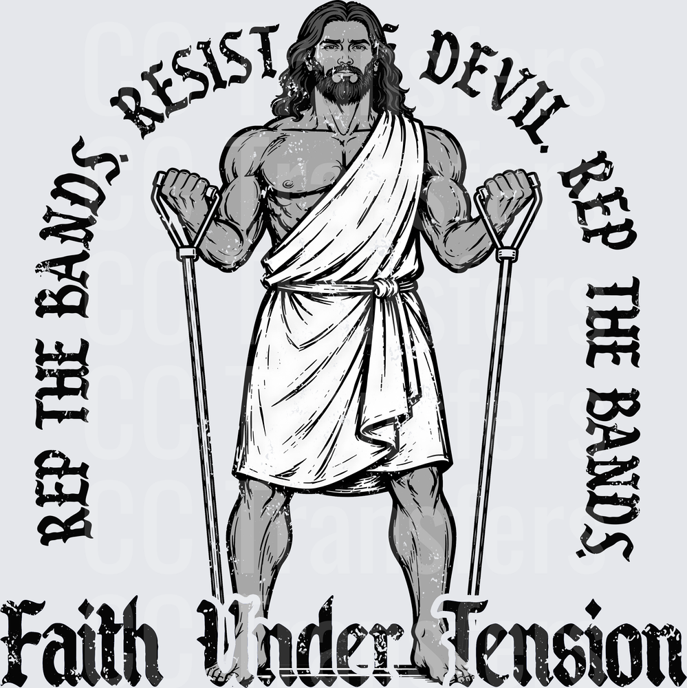 Faith Under Tension Muscular Figure Resistance Bands (DTF)