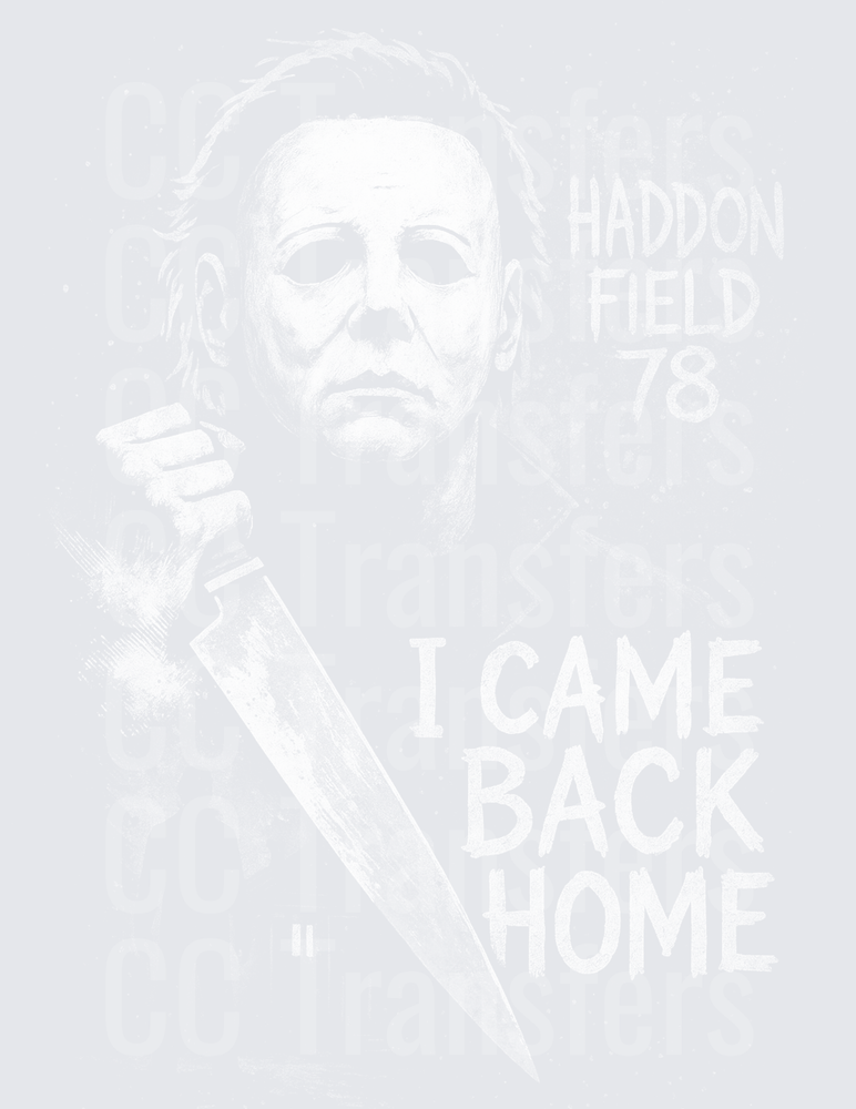 Bold Graphic Design on White Background (DTF)