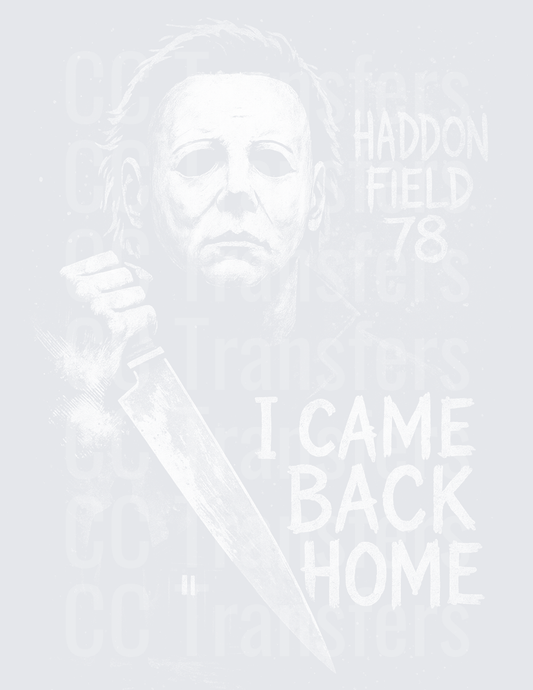 Bold Graphic Design on White Background (DTF)