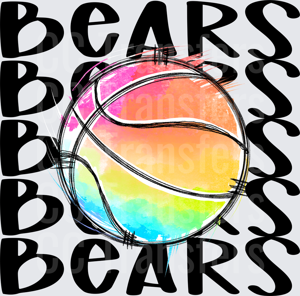 BEARS BASKETBALL (DTF)