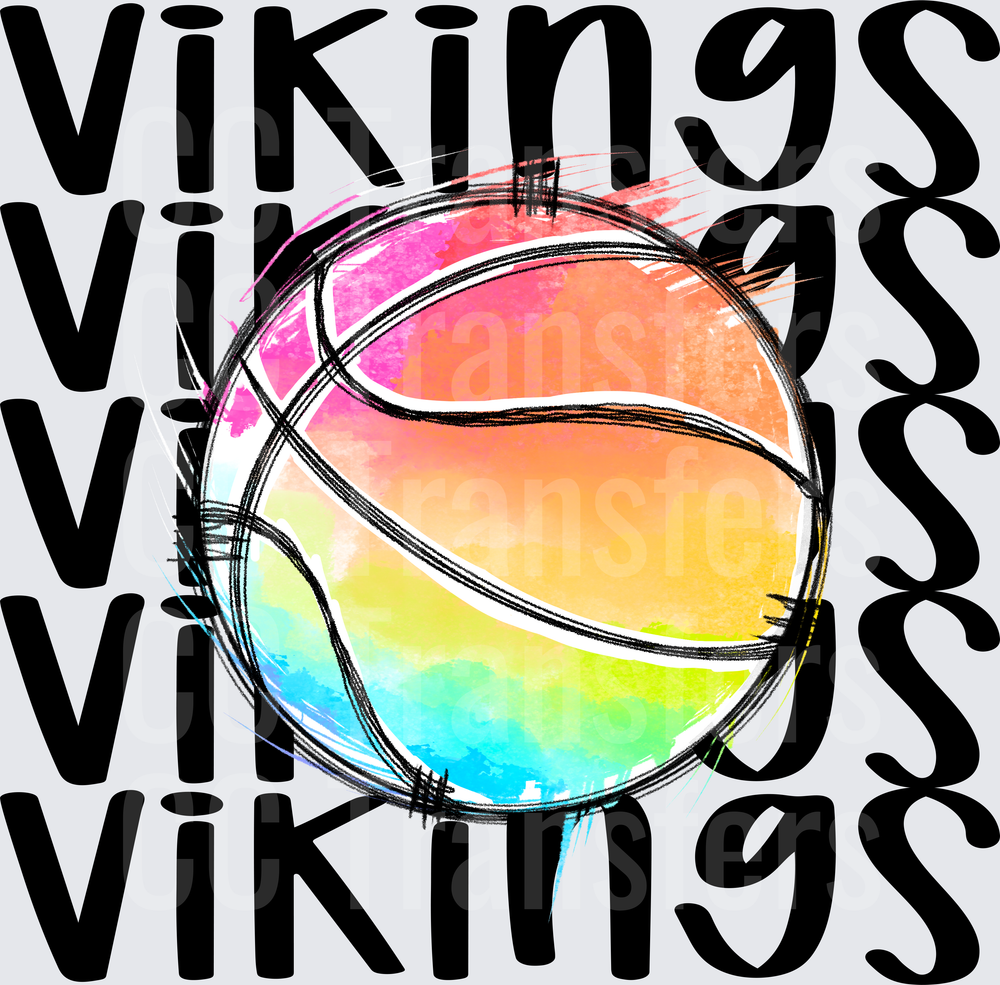 VIKINGS BASKETBALL (DTF)