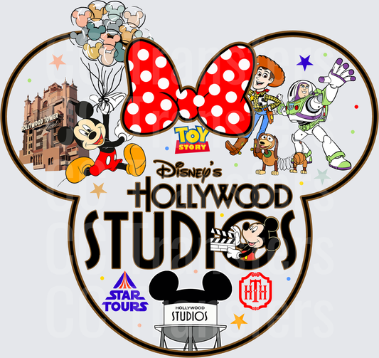 Mouse Head Collage (DTF)