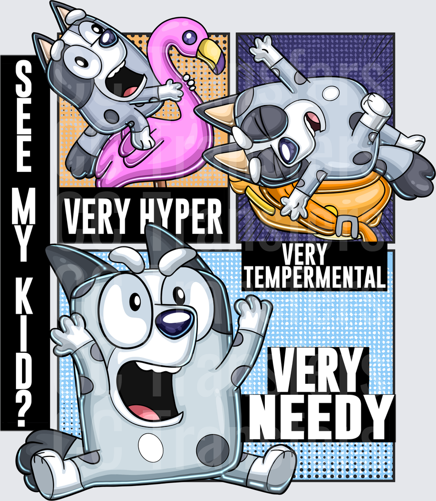 See My Kid Very Hyper Tempermental Needy Puppy (DTF)