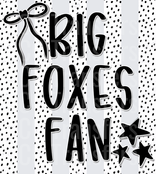 Big Foxes Fan (DTF)
