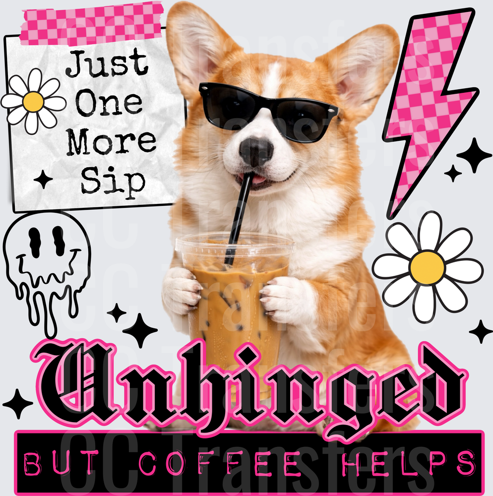 Corgi Coffee (DTF)